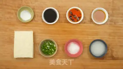 Make Red tofu step 0