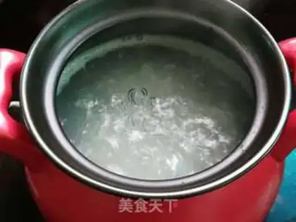 Make Crab porridge step 3