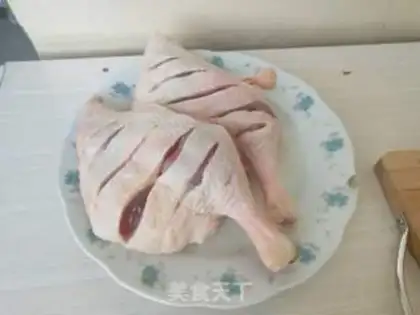 Make The microwave duck leg step 1