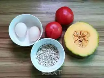 Make Tomato pumpkin rice step 0