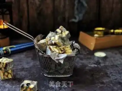 Make Black sesame fruit and snow souffle step 15