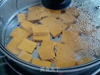 Make Pumpkin steam mooncake step 0