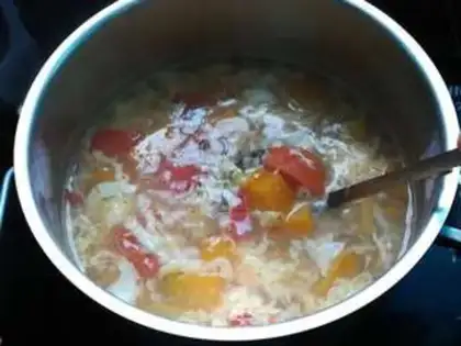 Make Tomato pumpkin rice step 8
