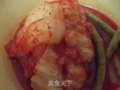 Make Hot cabbage and broth step 1