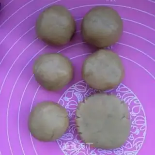 Make The potato moon cake step 4