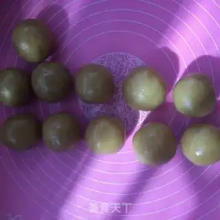 Make The potato moon cake step 6