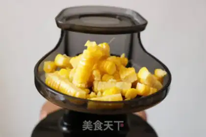 Make The original juicy cream corn juice step 4