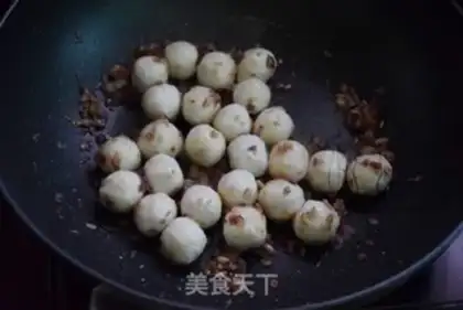 Make Curry fishballs step 3