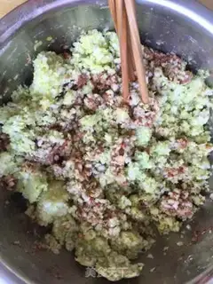 Make The cabbage dumplings step 4