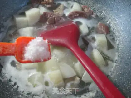 Make Duck-leg radish soup step 6