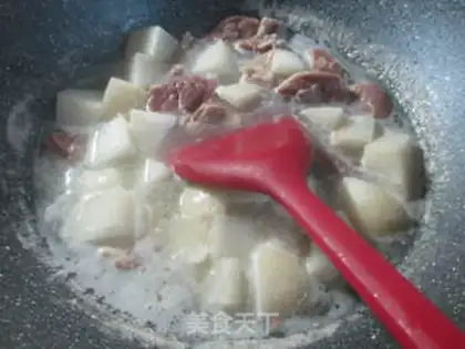 Make Duck-leg radish soup step 7