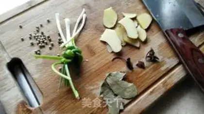 Make A radish lamb soup step 2