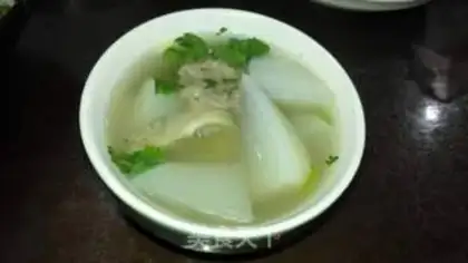 Make A radish lamb soup step 11
