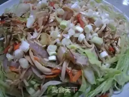 Make Five noodles step 10