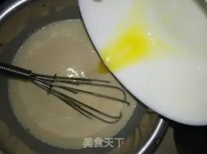 Make Mango lasagna cake step 2