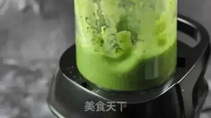 Make The broccoli mud step 5