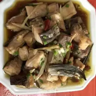 Make Steamed blue fish step 2