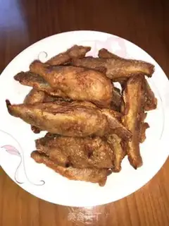 Make Dried yellow fish step 5