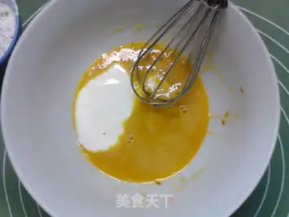Make Cream cream cake step 2
