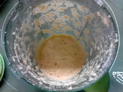 Make The yeast corn evaporation cake step 3