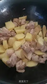 Make Chicken-legged potatoes step 3