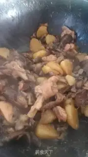 Make Chicken-legged potatoes step 4