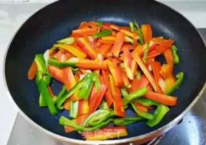 Make Pepper carrots for steak step 9