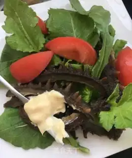 Make The radish moth, the sea gin salad step 9