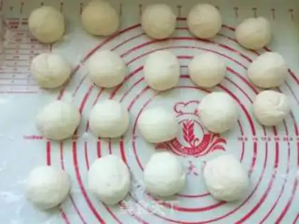 Make Fresh mushroom pork buns step 7