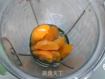 Make Peach muffin step 1