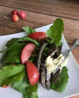 Make The radish moth, the sea gin salad step 11