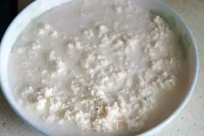 Make Sweet corn ham eggs step 1