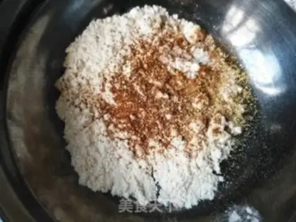 Make Souffle sesame pancakes step 4