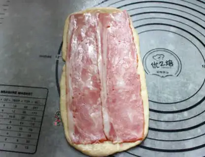 Make Cheese bacon rolls step 7
