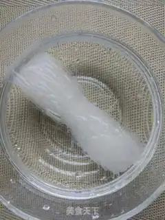 Make Fan egg soup step 0