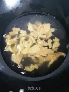 Make Fan egg soup step 3