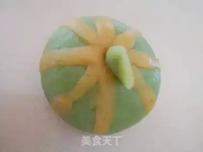 Make Ice striped melon step 8