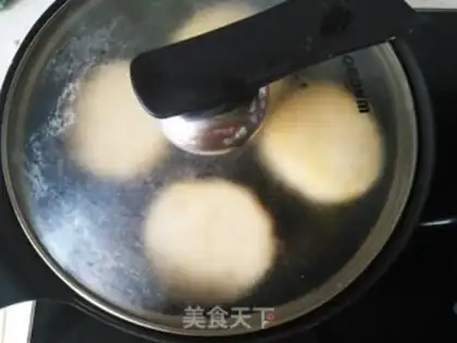 Make Souffle sesame pancakes step 23