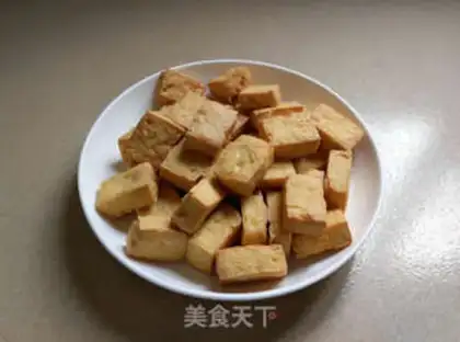 Make Sugar and tofu step 2