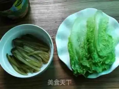 Make A sour cucumber-meal burrito step 5