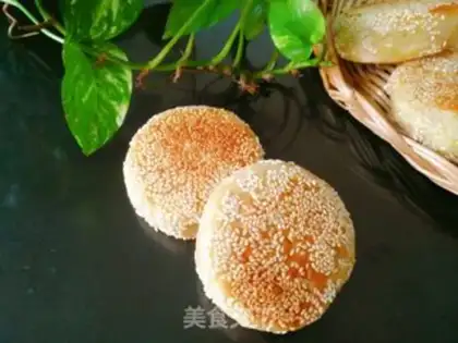 Make Souffle sesame pancakes step 26