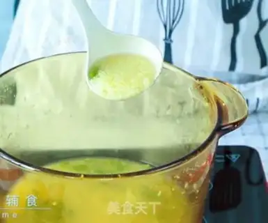 Make Nut-treed rice paste step 3