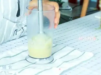 Make Nut-treed rice paste step 5