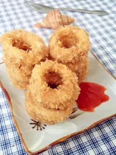 Make Fried squid rings step 9