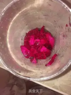 Make Red peaches step 0