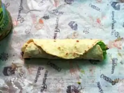 Make A sour cucumber-meal burrito step 13