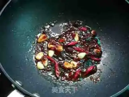 Make Garlic spicy and dry step 5