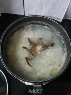 Make Crab porridge step 2