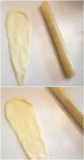 Make Japanese salt rolls step 9
