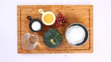 Make The roses, the gold melons step 0